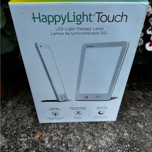 HappyLight Touch LED Light Therapy Lamp - White